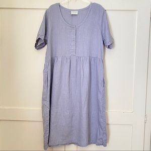 Conscious Clothing Boardwalk Purple Lilac Dress